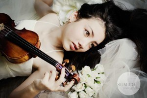 Highschool Senior with Violin