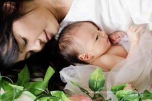 Newborn and Mother Portrait Brisbane
