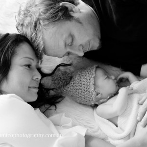 Newborn Baby & Parents Portrait Brisbane Newborn Baby & Parents Portrait Brisbane