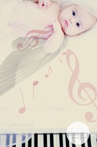 Baby Photo with Illustration