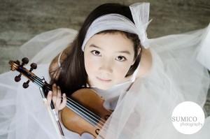 A Girl with Violin