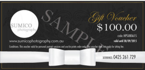 $100 gift voucher sample
