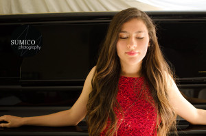 High School Senior and Piano