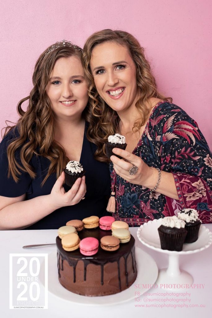 17th birthday photo shoot with mother