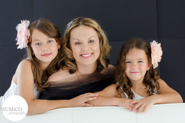 Mother and daughter photography session