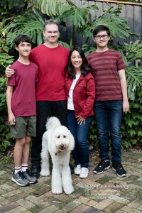 Family Portrait with Dog