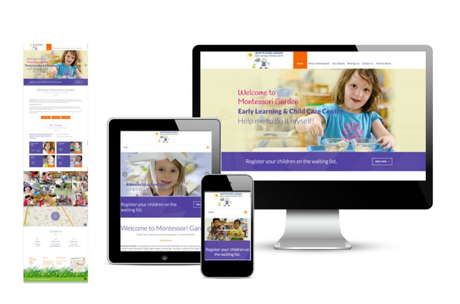 Montessori Garden Website