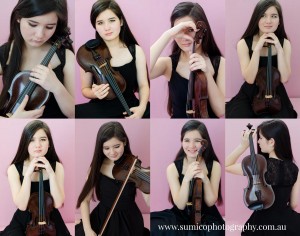 Violinist Portrait Brisbane