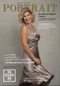 50 over 50 project Portrait Magazine Cover