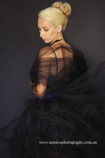 Glamour Portrait - dancer inspired