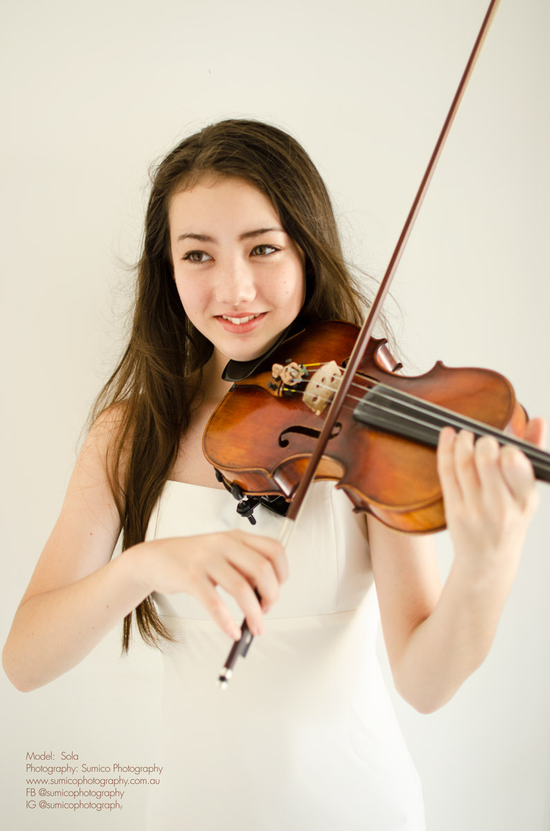 Violinist Portrait Brisbane