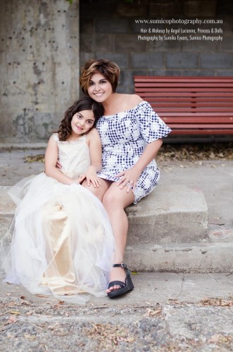 Mother and Daughter Portrait