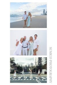 Family portrait collage