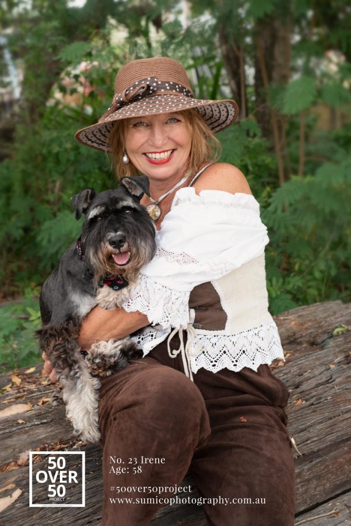 50 over 50 project, Irene by Sumico Photography