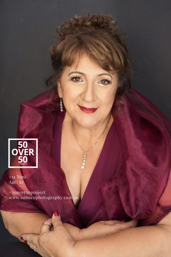 50 over 50 project Toni