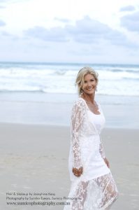 Beach Glamour Portrait