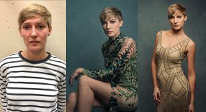 Before and After Makeover | Glamour Portrait Brisbane
