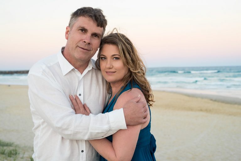 Couple Portrait Gold Coast Beach