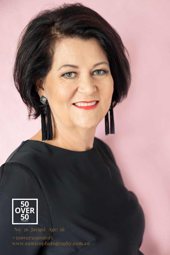 50 over 50 project | Jacqui