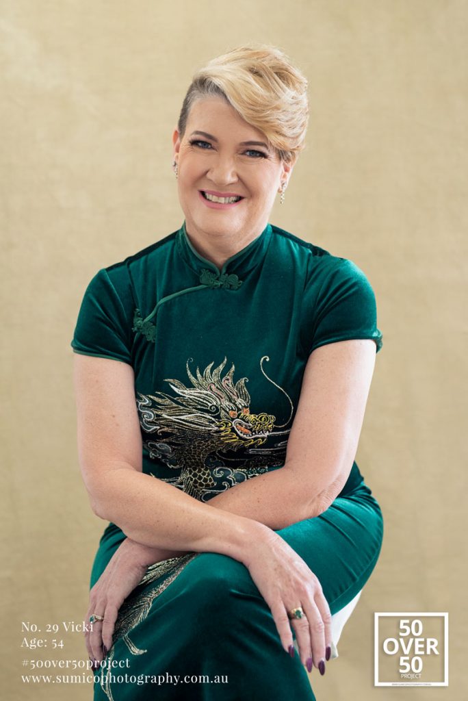 50 over 50 project | Vicki