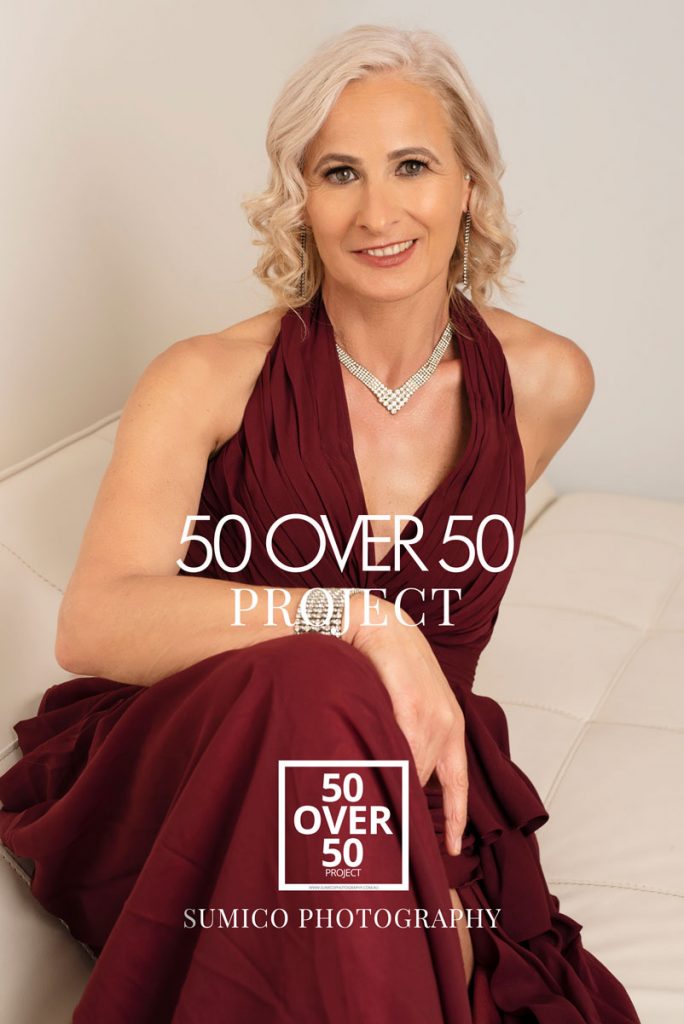 50 over 50 project | Portraits of women over 50 by Sumico Photography