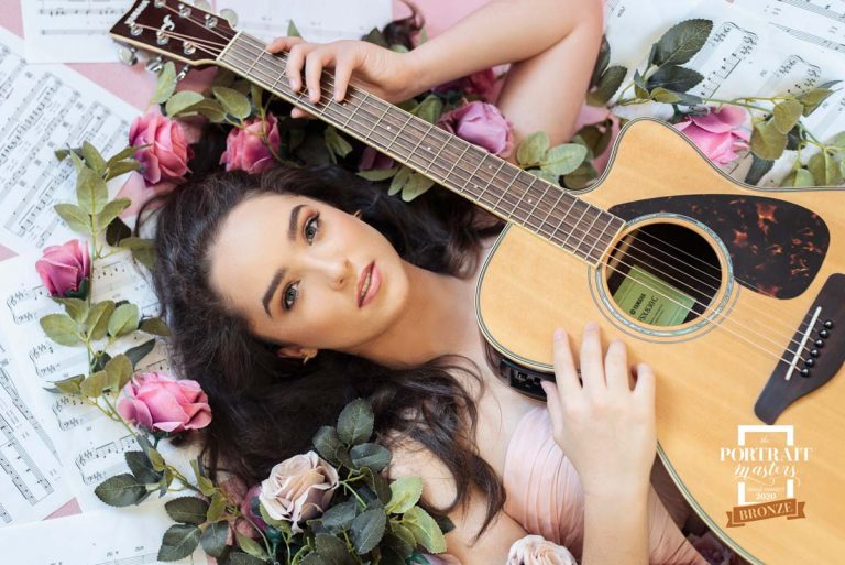 Bronze Award High School Senior Portrait category by Sumico Photography