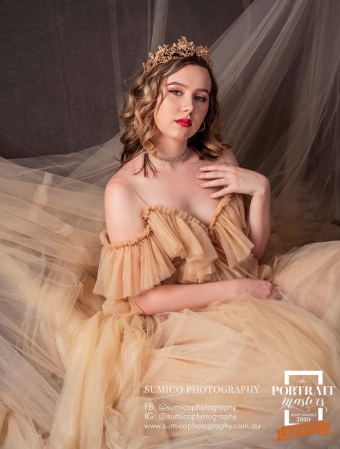 Bronze Award in Teen portrait category at the Portrait Masters