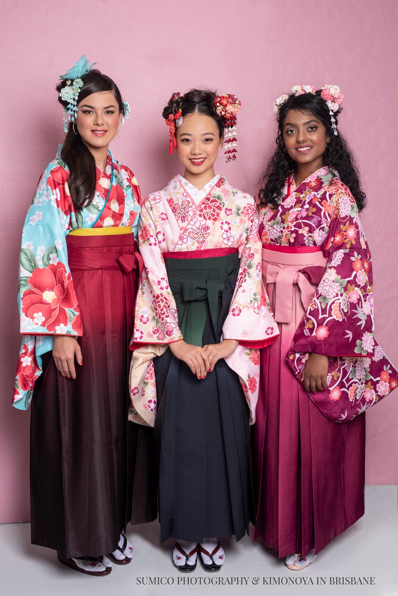 Kimono de Gold Coast Photo Shoot - Hakama Style