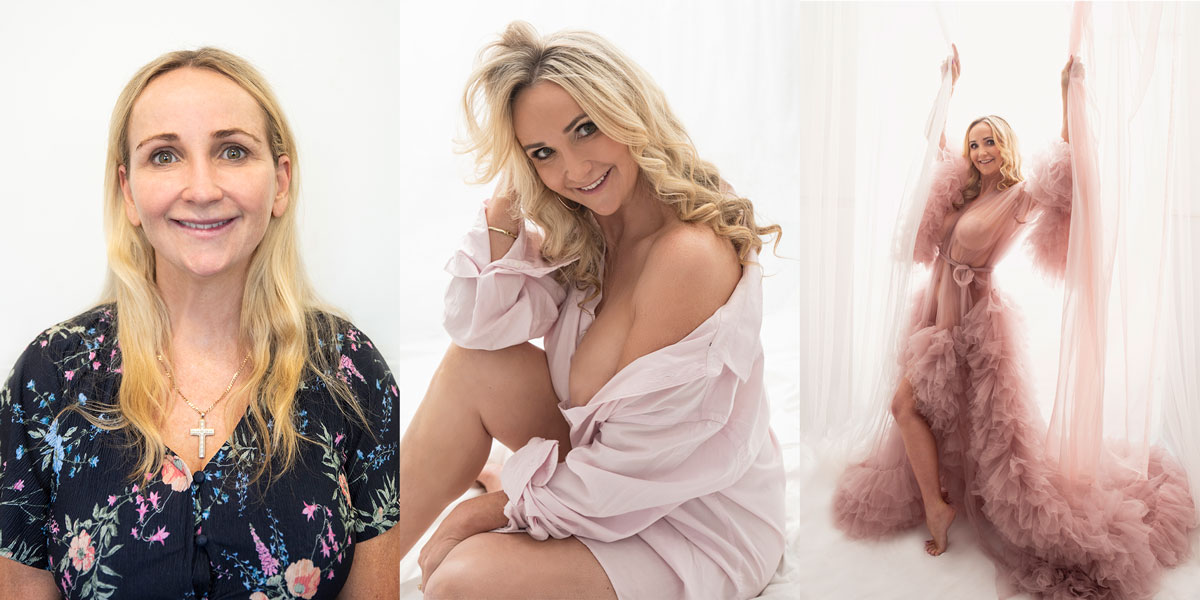 Boudoir Photo Shoot, Before and Afters