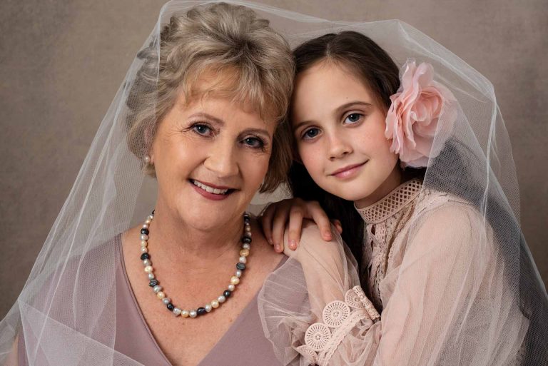 Grandmother & Daughter Portrait