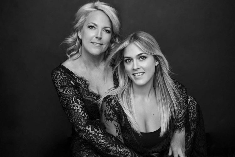 Mother and daughter portrait by Sumico Photography