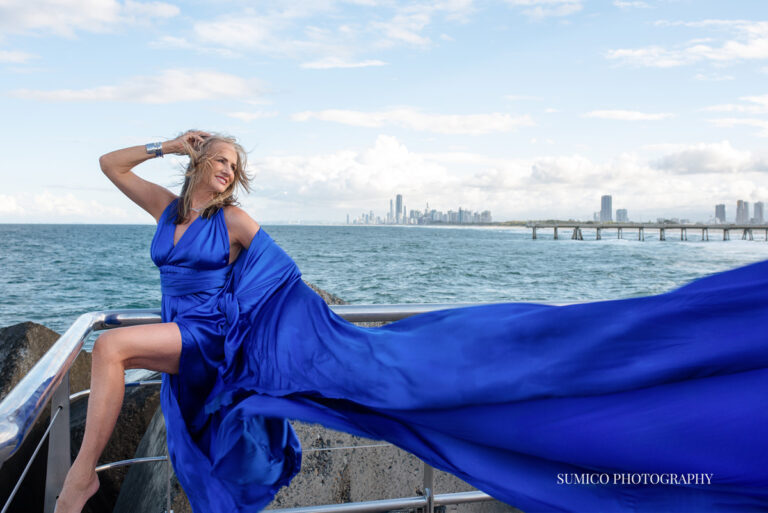 Flying Dress Photoshoot Gold Coast