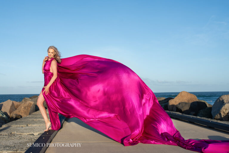 Flying Dress Photoshoot Gold Coast